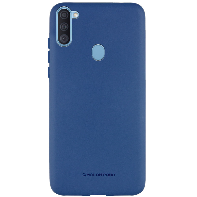 

TPU чехол Molan Cano Smooth для Samsung Galaxy A11 Синий