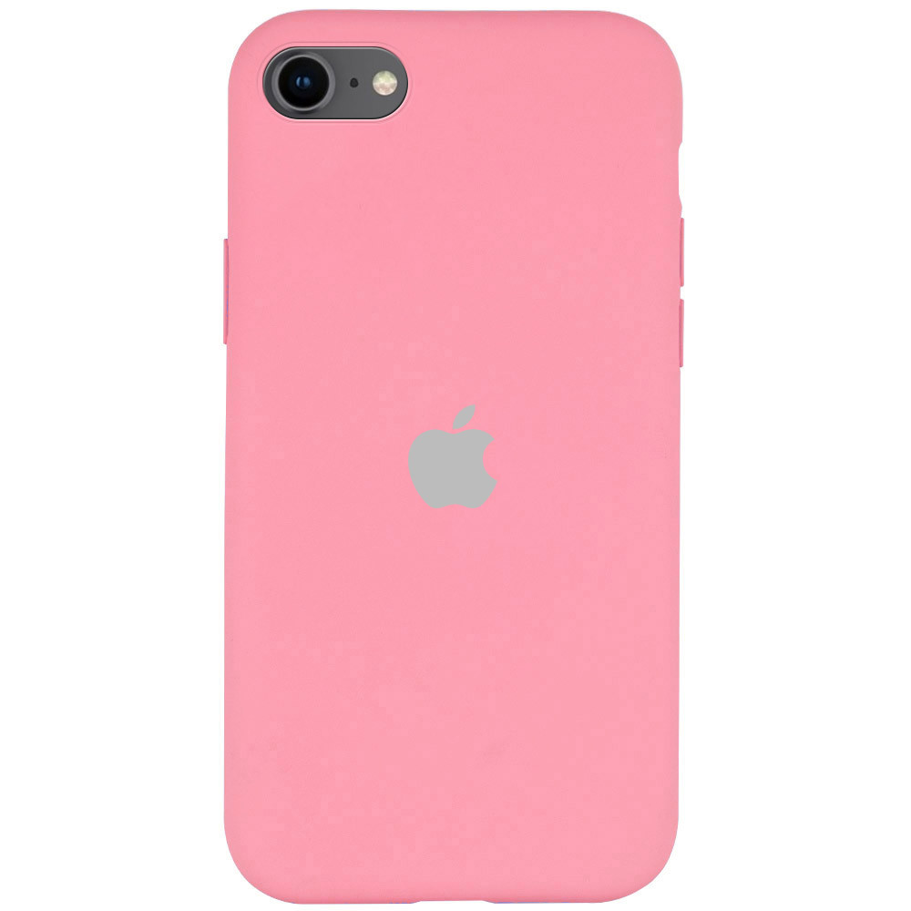 

Чехол Silicone Case Full Protective (A) для Apple iPhone SE (2020) Розовый / Pink