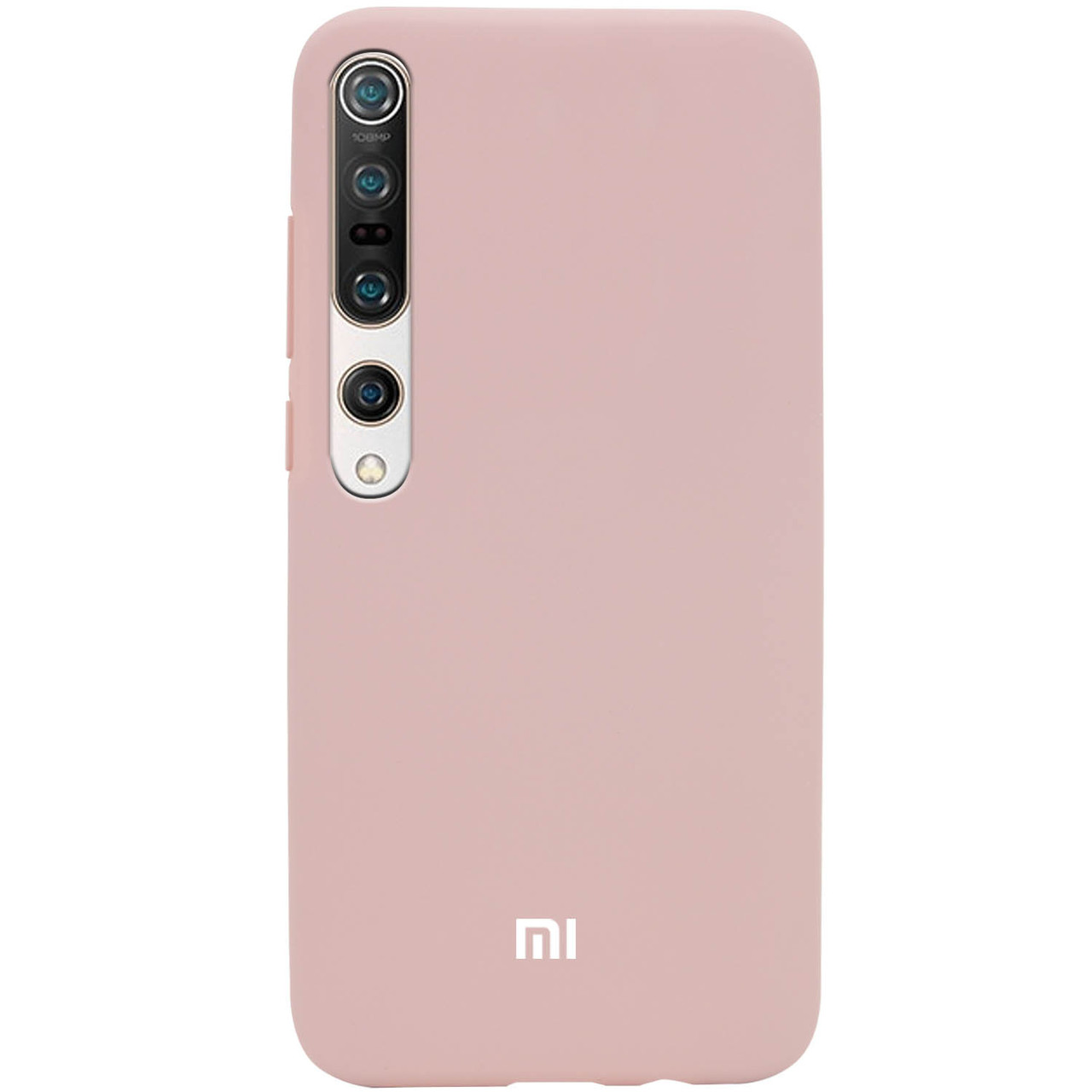 

Чехол Silicone Cover Full Protective (AA) для Xiaomi Mi 10 / Mi 10 Pro Розовый / Pink Sand