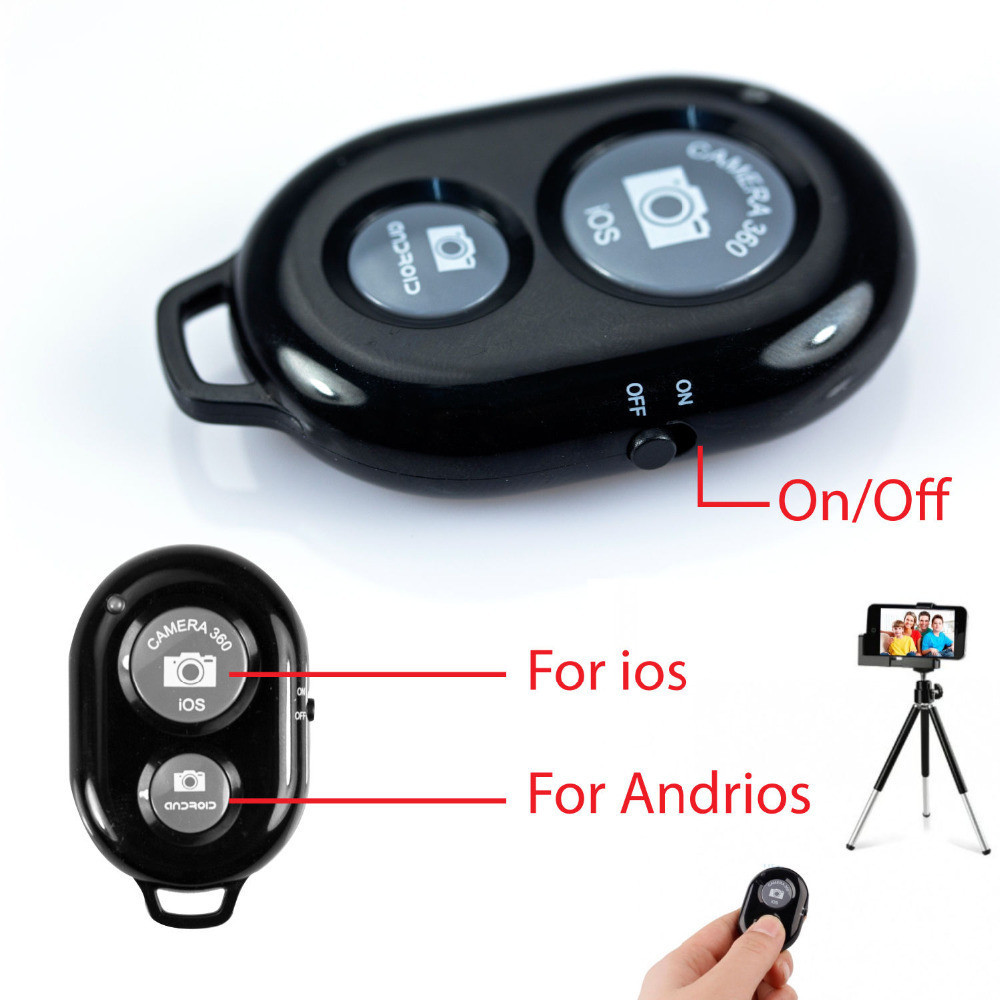 Bluetooth пульт кнопка для селфи, Android iOS