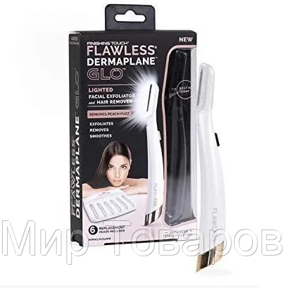 

Портативный триммер FLAWLESS DERMAPLANE GLO