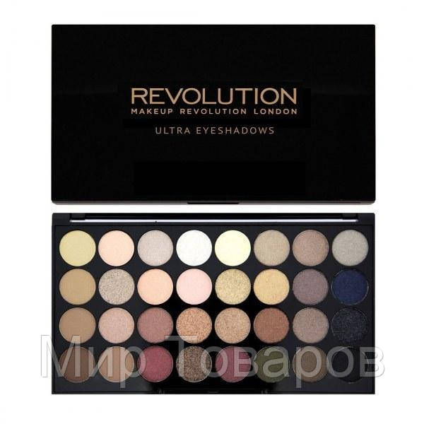 

Палетка теней Revolution makeup, Flawless, 32 цвета