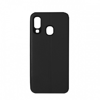 

Силіконовий чохол Fashion Leather Case для Samsung A405 Galaxy A40 Black, Чорний