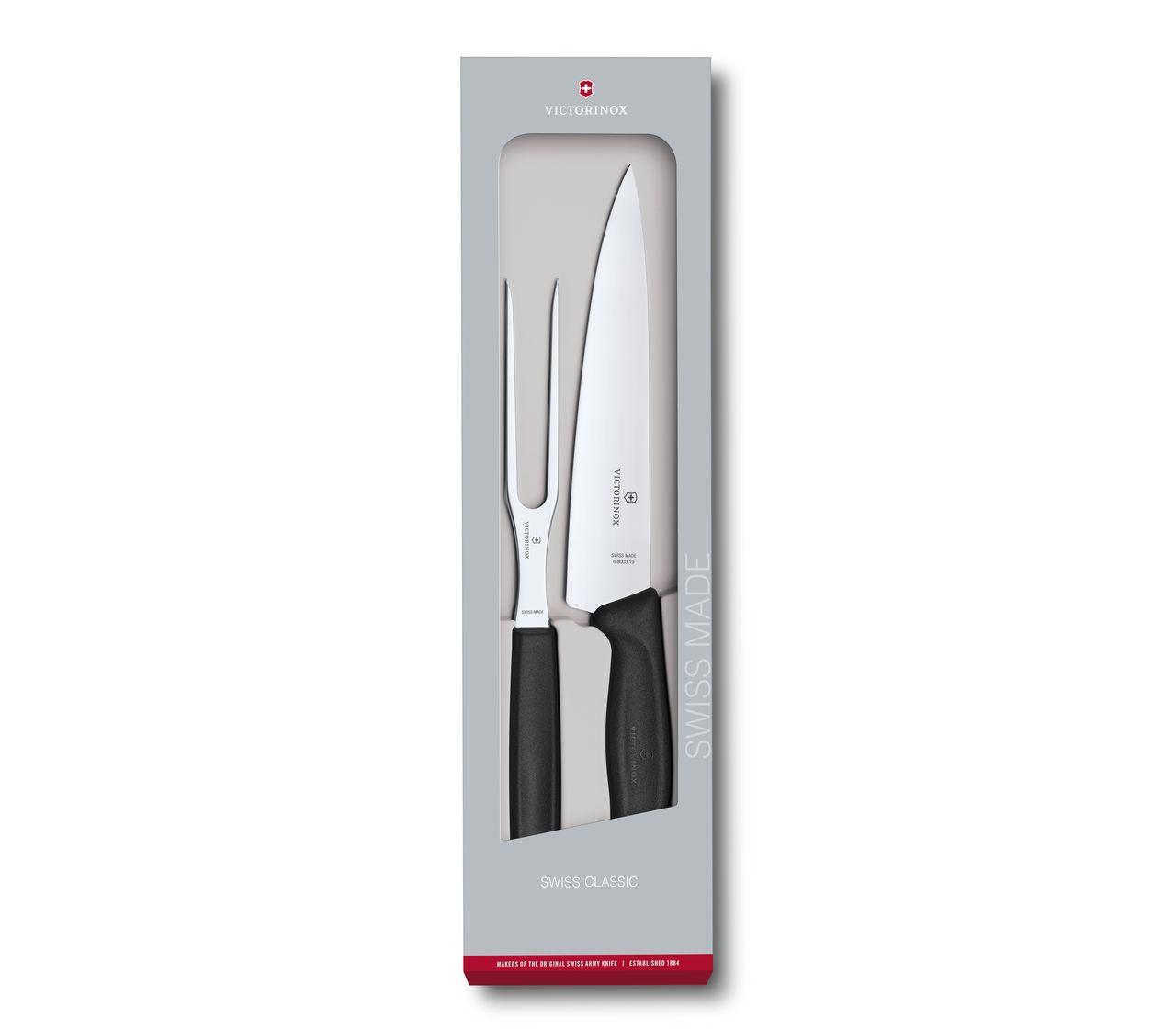 

Кухонный набор Victorinox SwissClassic Carving Set 6.7133.2G, Черный