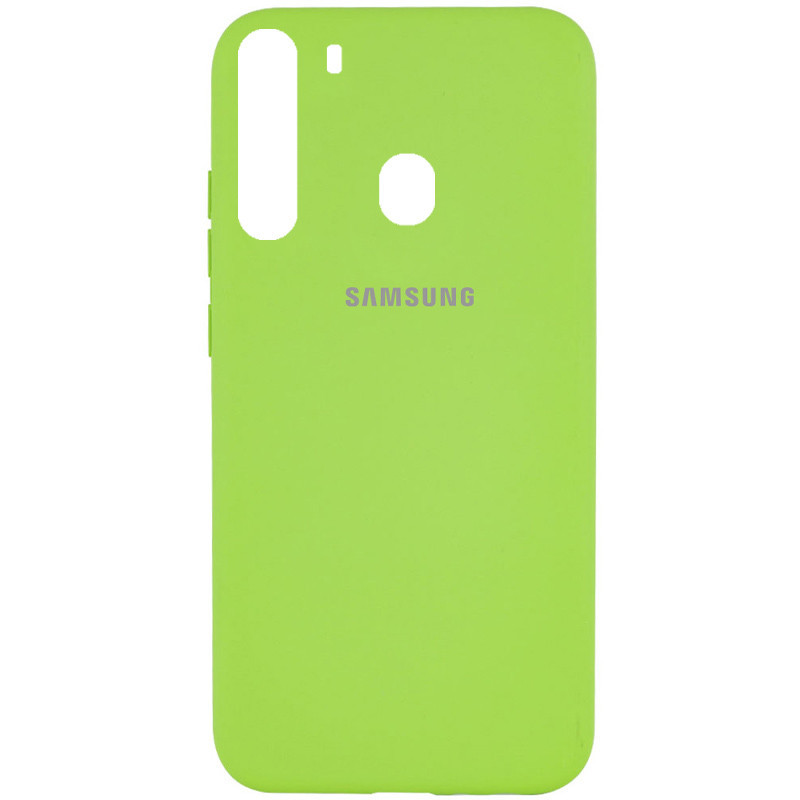 

Чехол силиконовый защитный Silicone Cover Full Protective (A) для Samsung Galaxy A21 Синий / Navy Зеленый / Green