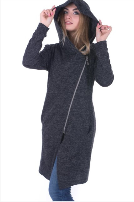 

Кардиган женский KML K 00460 / 02 (42-48) XS - L Черный, Черный: черный