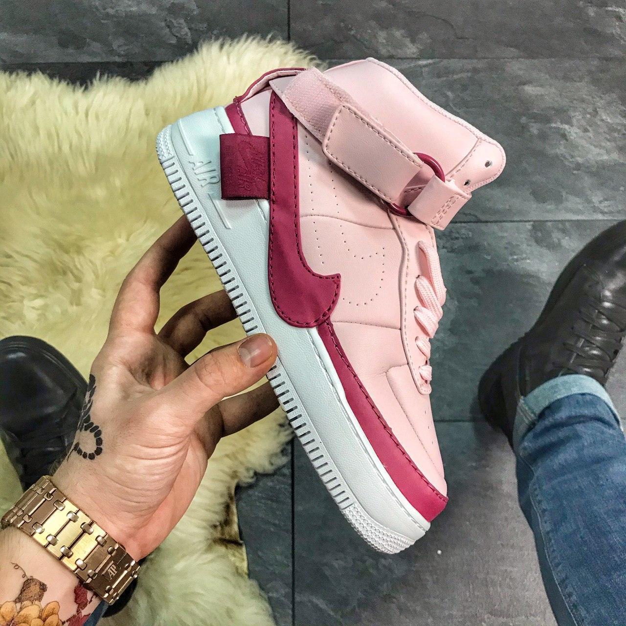 

Женские кроссовки Nike Air Force 1 Jester High Pink 40, Розовый