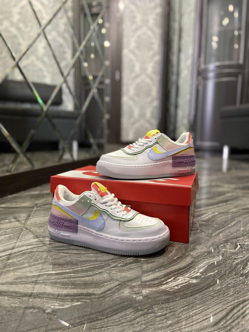 

Женские кроссовки Nike Air Force 1 Shadow Violet Pink / Найк Аир Форс Шадоу 1 Фиолетовые Розовые 40, Фиолетовый