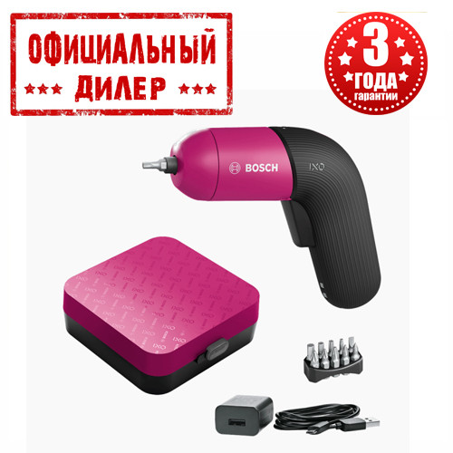 

Аккумуляторный шуруповерт Bosch IXO Colour Edition (3.6 В, 1.5 А/ч)