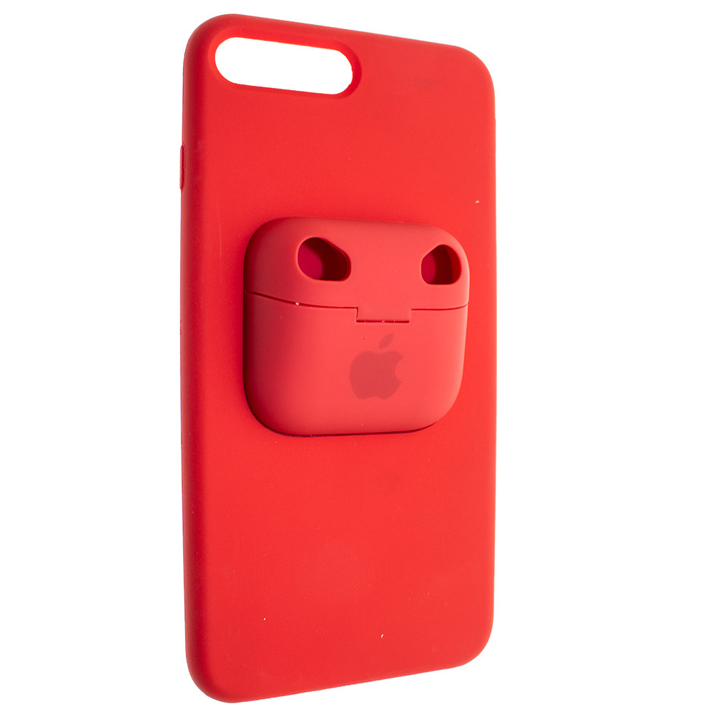 

Silicone Case 2в1 APPLE IPHONE 7 PLUS | 8 PLUS + кейс для наушников AIRPODS 1 | 2 (№48