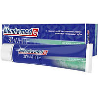 Зубна паста Blend-a-med 3D white 100мл ніжна м'ята