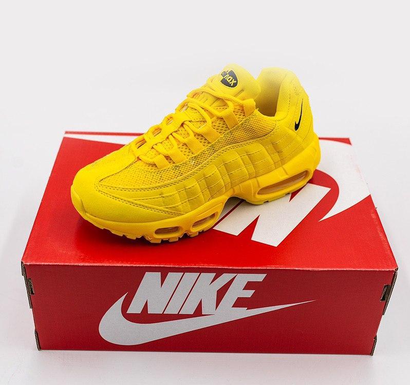 

Женские кроссовки Nike Air Max 95 "Yellow" / Найк Аир Макс 95 Желтый