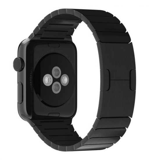 

Блочный браслет черного цвета Link Apple Watch 44 мм (AL1002_44mm)