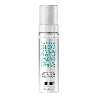 

Мусс автозагар быстрого действия с эффектом глянцевой кожи Minetan Natural Glow Tanning Water 200 мл