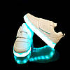 Кросівки світяться дитячі White 687a, фото 2