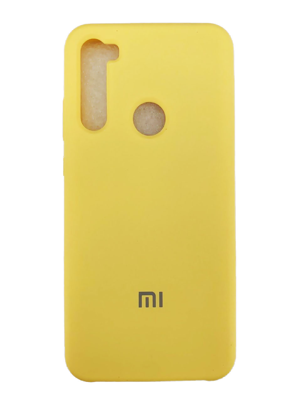 

Силиконовый чехол-накладка Silicone Cover для Xiaomi Redmi Note 8T - Желтый