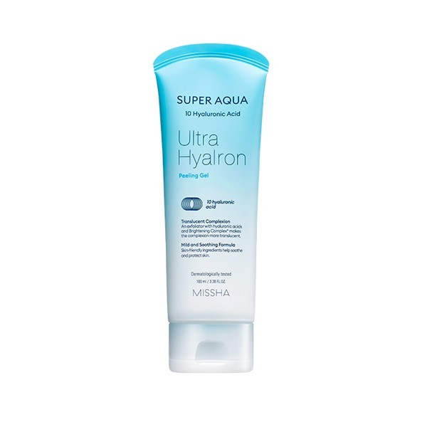 

Пилинг-гель с гиалуроновой кислотой, MISSHA, Super Aqua Ultra Hyalron Peeling Gel, 100 мл