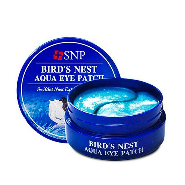 

Патчи с экстрактом ласточкиного гнезда, SNP, Bird's Nest Aqua Eye Patch Including Swiftlet Nest Extract, 60 шт