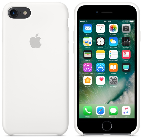 

Чехол (Silicone Case) для iPhone 7 / iPhone 8 White, Белый