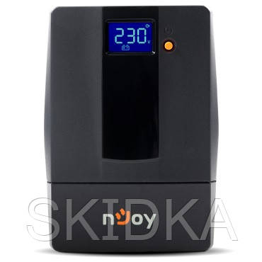 

ИБП NJOY Horus Plus 2000, Lin.int., AVR, 4 x евро, USB, LCD, пластик