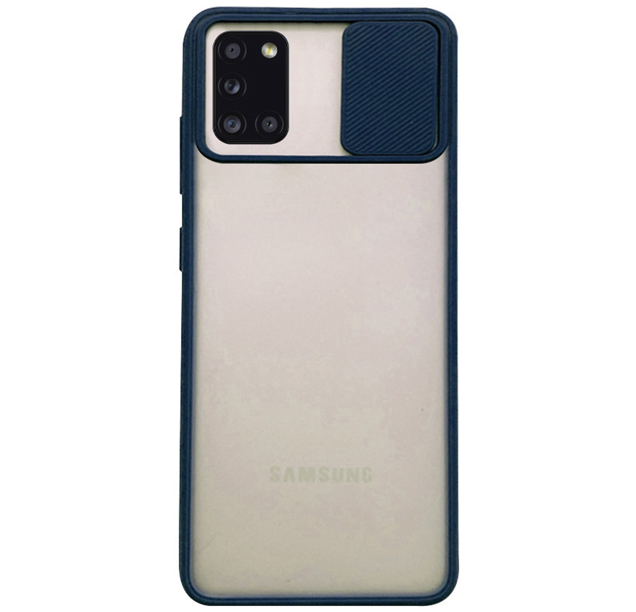 

Чехол-накладка TPU Camshield mate со шторкой для камеры для Samsung Galaxy A31 SM-A315F Blue