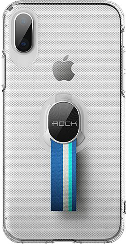 

Чехол-накладка Rock TPU+PC MOC Pro Series Protection Case Apple iPhone X Transparent