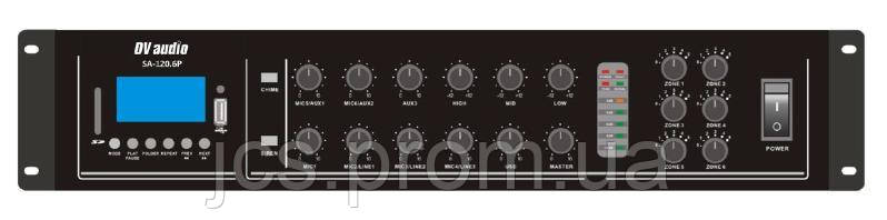 

Трансляционный микшер-усилитель DV audio SA-120.6P