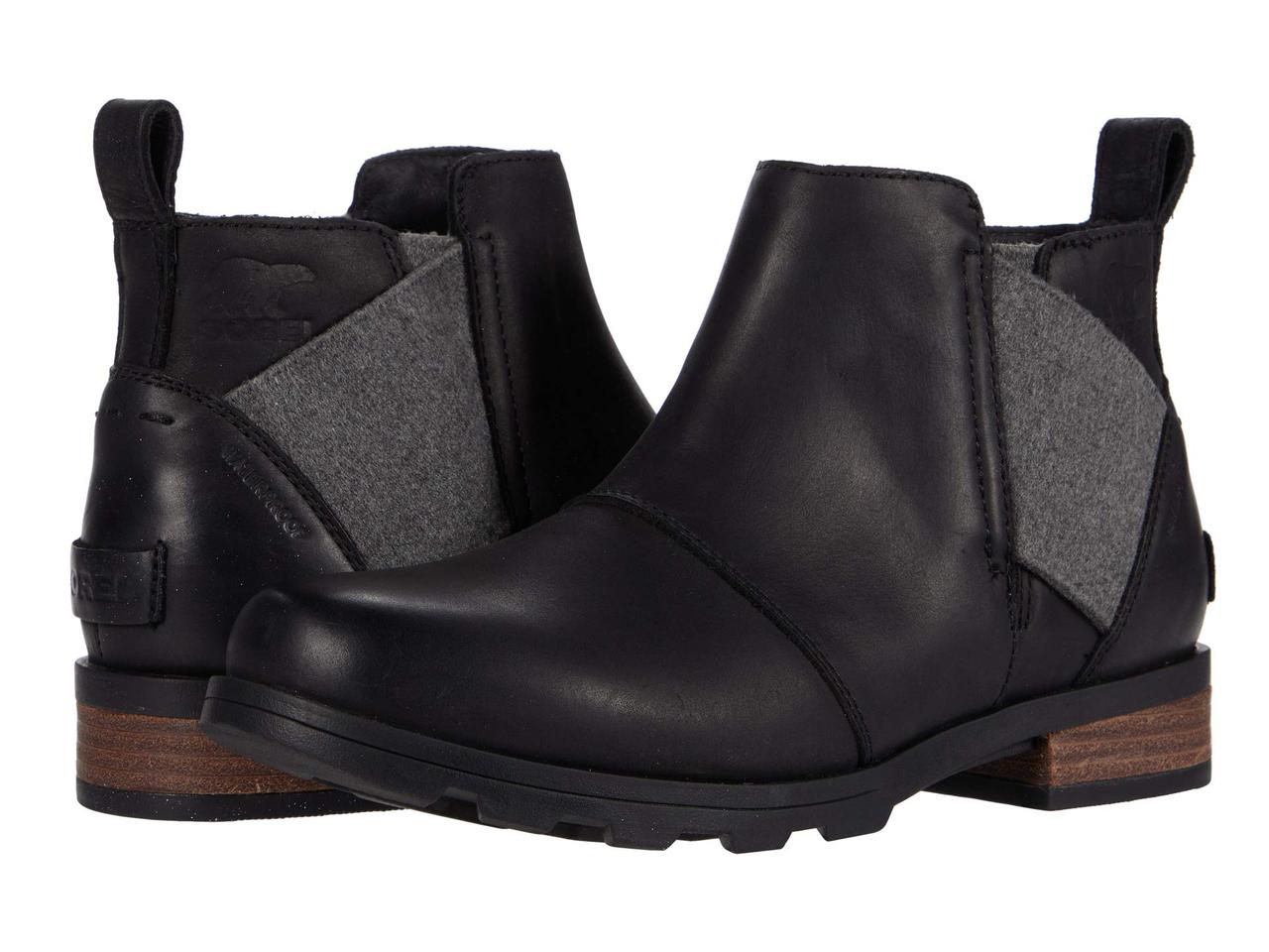 

Ботинки/Сапоги (Оригинал) SOREL Emelie Chelsea Black 1