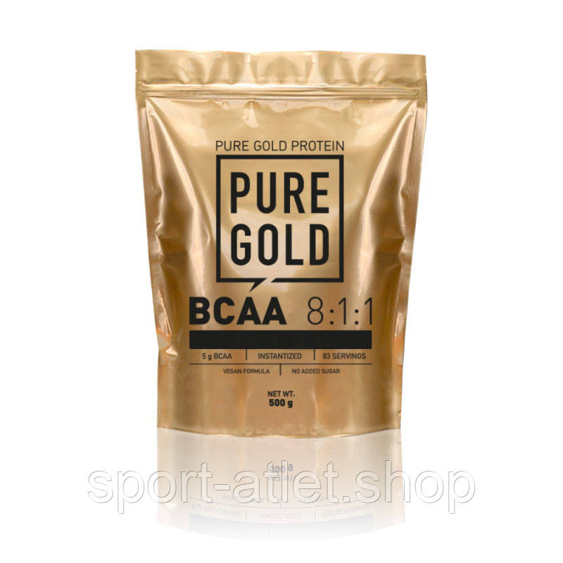 

BCAA Pure Gold Protein BCAA 8:1:1 powder, 500 грамм Манго