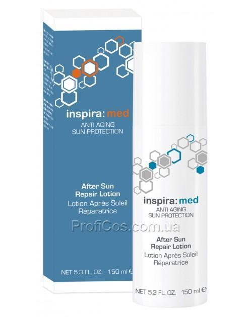 

Успокаивающий освежающий лосьон после загара Inspira Med Anti Aging Sun Protection After Sun Repair Lotion, 150 мл