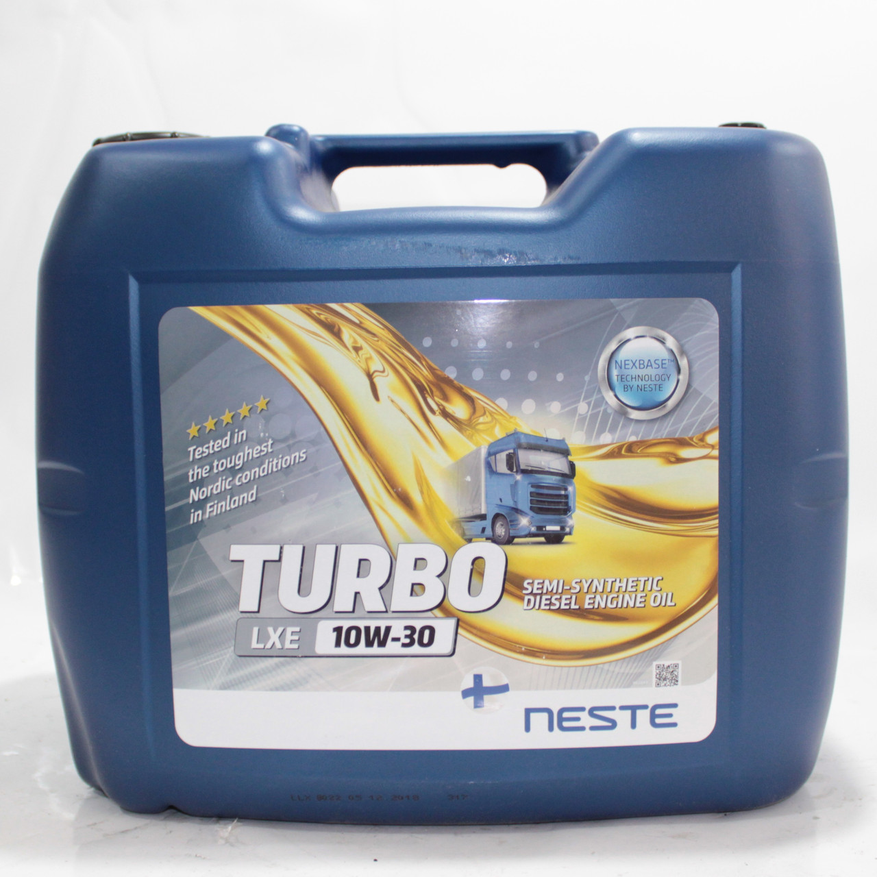 Масло моторное полусинтетическое Neste Turbo LXE 10W-30 (API  CI-4,CH,СG,CF-4), 20л купить в Украине | Агро-Сфера