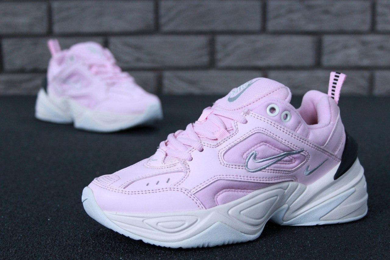 

Женские кроссовки Nike M2K Tekno Pink White / Найк М2К Текно Розовые Белые 38, Розовый