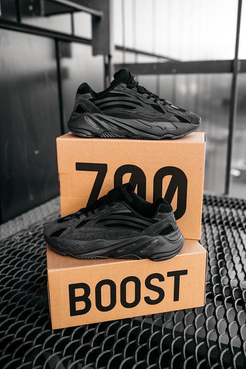 

Женские кроссовки Adidas Yeezy Boost 700 v2 Black / Адидас Изи 700 в2 Черные 38, ЧЕРНЫЙ