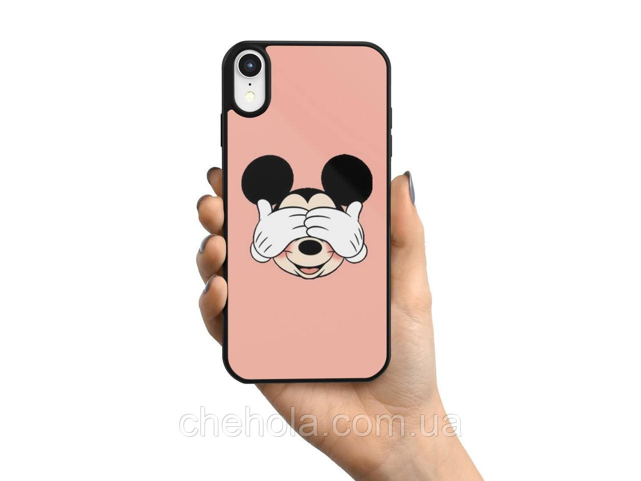 

Чехол для Apple iPhone X с принтом mickey mouse