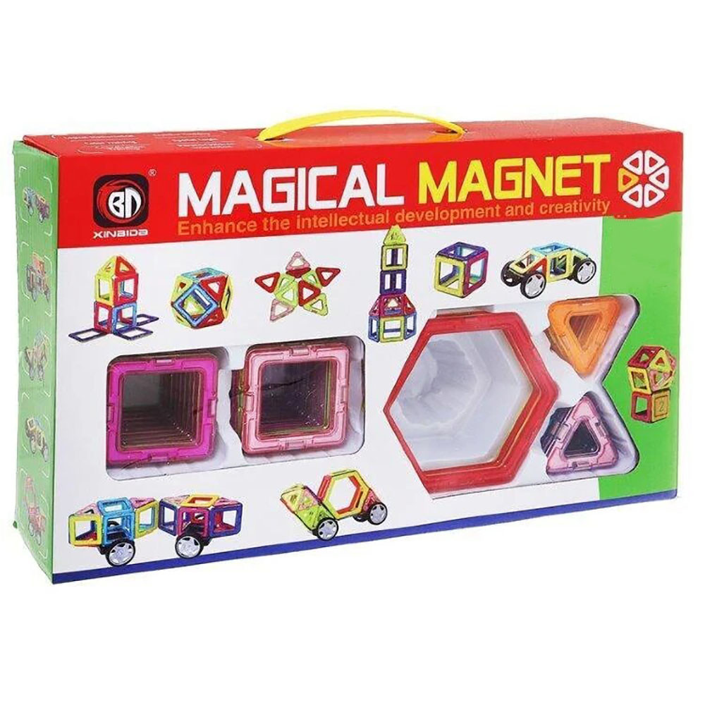 

Магнитный конструктор Magical Magnet 118 деталей