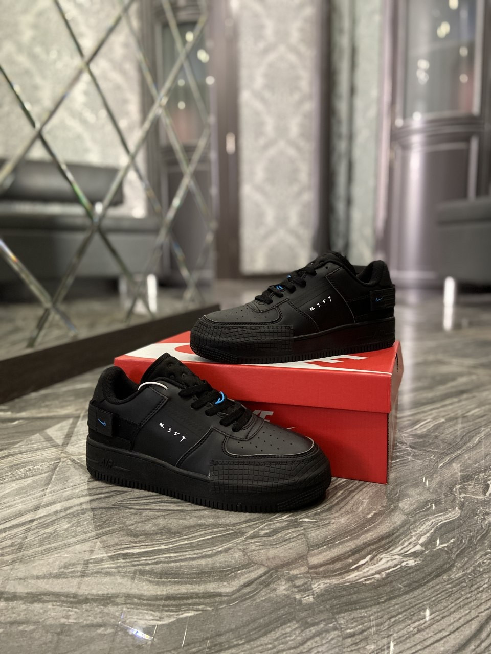 

Кроссовки Nike Air Force 1 Type Black, Разноцвет