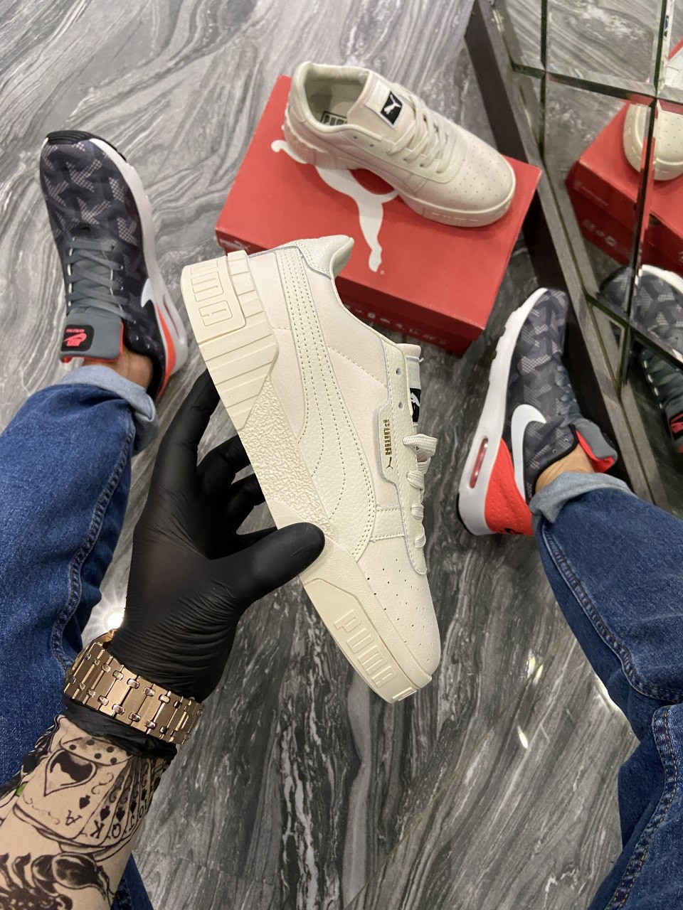 

Кроссовки Puma Cali Beige, Разноцвет