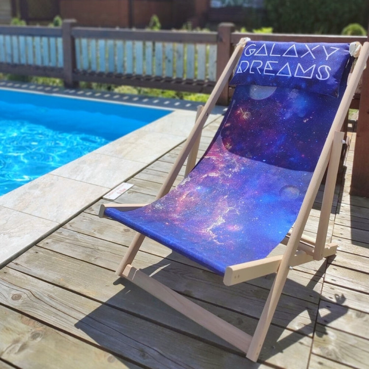 

Шезлонг складной для пляжа Galaxy dreams