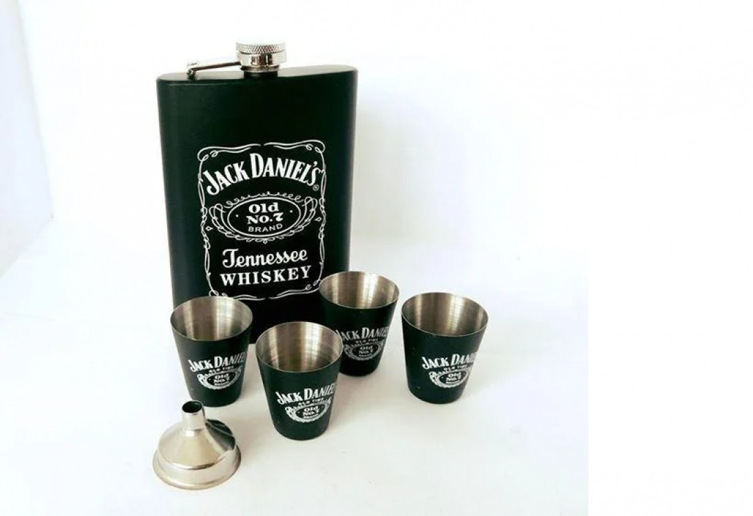 

Подарочный набор Фляга Jack Daniels Black