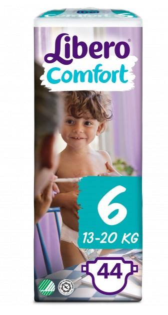 

Подгузники Libero Comfort 6 (13-20 кг), 44 шт.