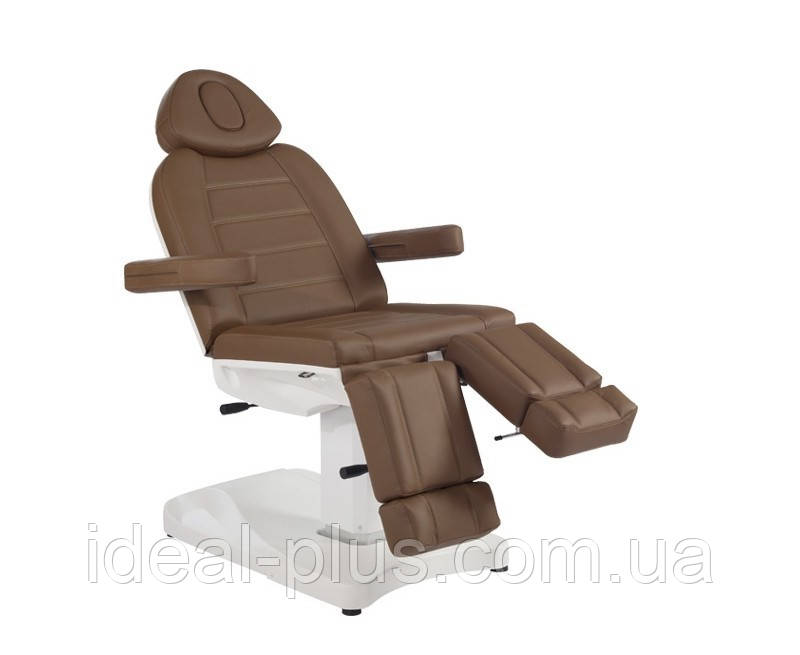 

Педикюрная кушетка кресло для педикюра электро с раздельными ногами модель 3803 АS (2 мотора) Белый/Бежевый