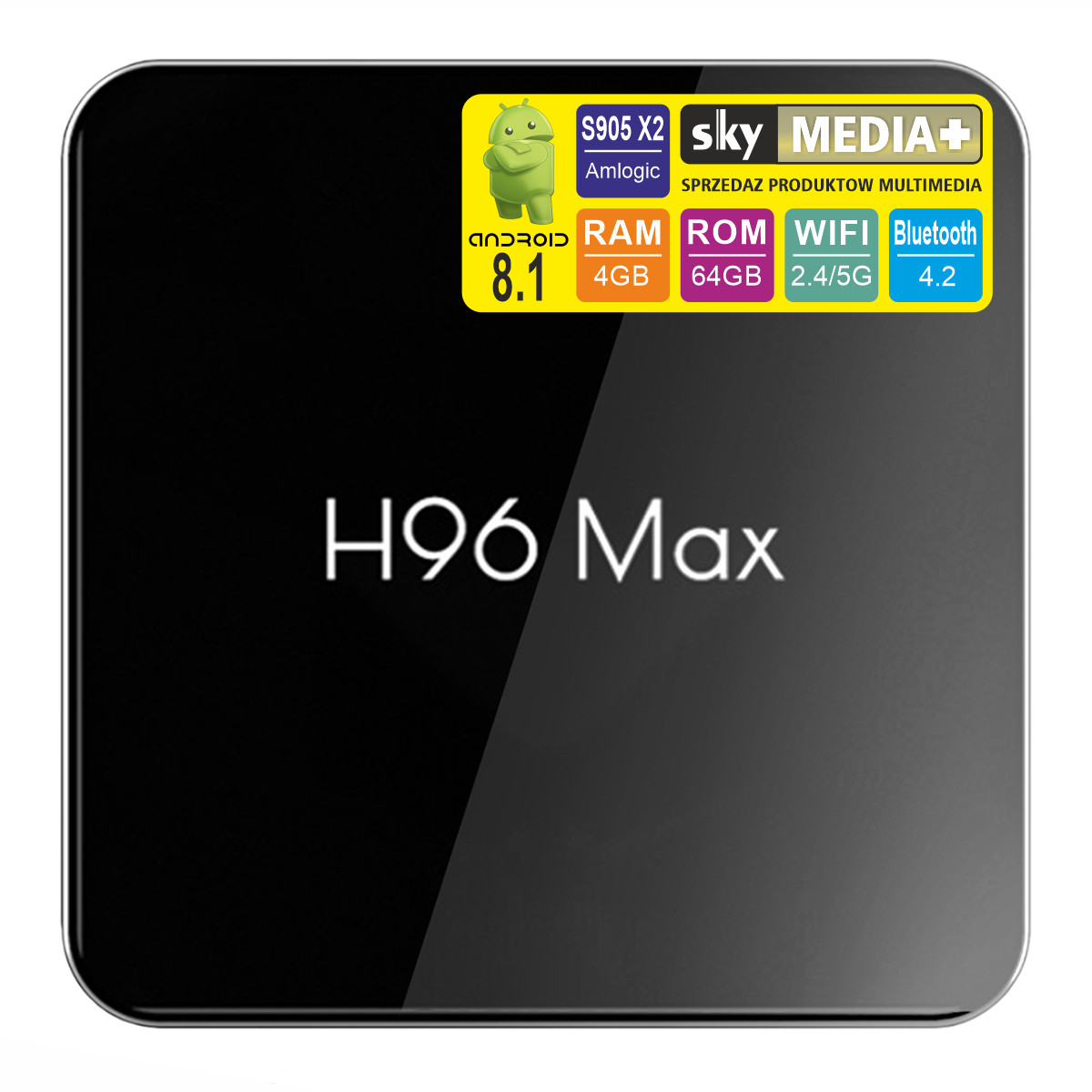 

Android TV приставка SKY (H96 max X2) 4/64 GB