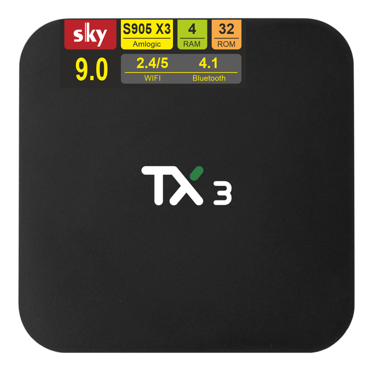 

Android Smart TV приставка SKY (TX3 X3) 4/32 GB