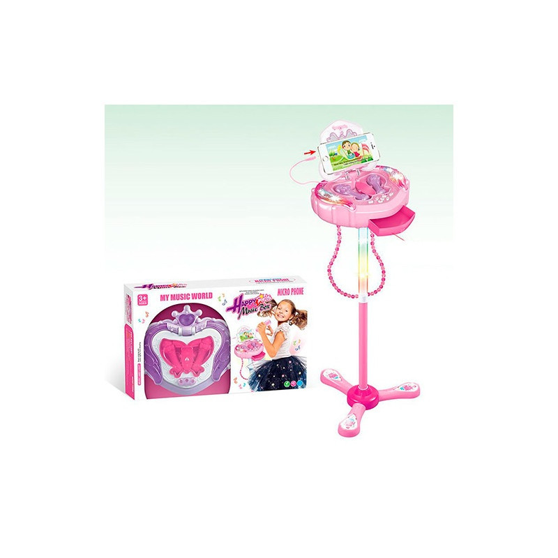 

Игрушка микрофон на подставке с MP3