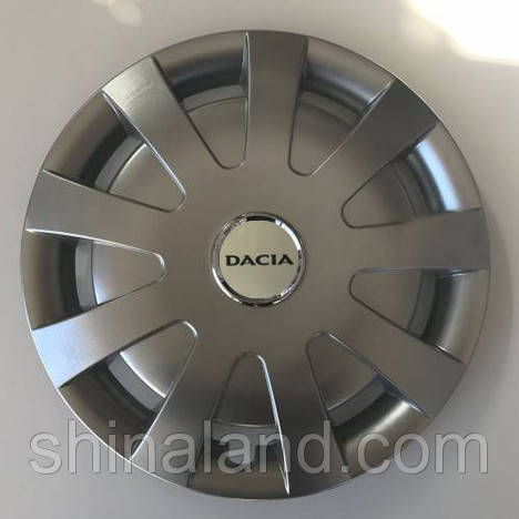 

Колпаки R15 Dacia серебро - (SJS 309) - комплект (4 шт.)