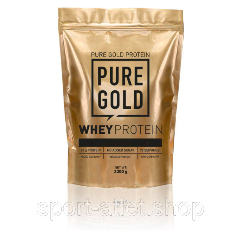 

Протеин Pure Gold Protein Whey Protein, 2.3 кг Бельгийский шоколад