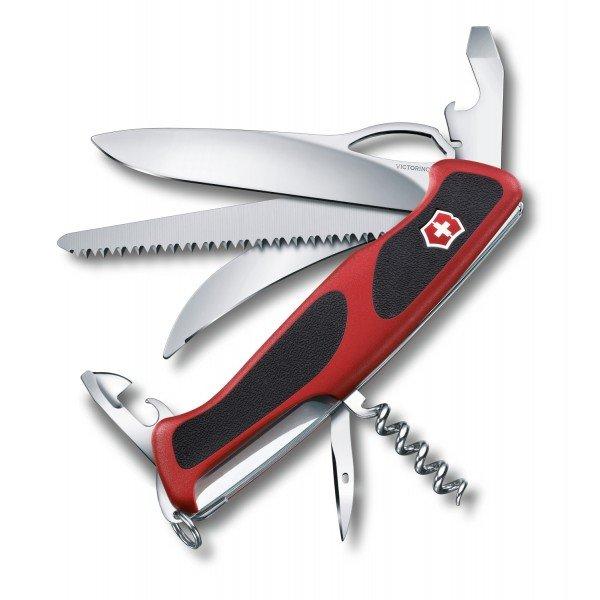 

Нож Victorinox RangerGrip 57 Hunter, Черный-красный