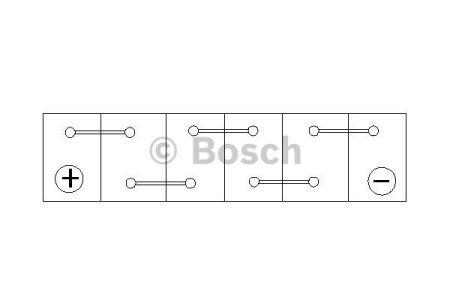 

Bosch 0092S40220 , Аккумулятор bosch (j) s4 silver 45 ah, en 330 левый "+" 238x129x227 (дхшхв) тонк. клема