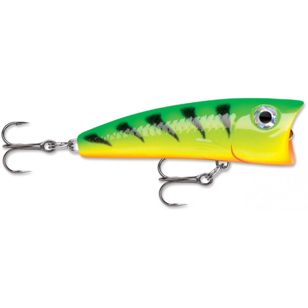 

Воблер-поппер Rapala Ultra Light Pop 04 длина 4см вес 3,5гр FT