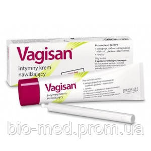 

Vagisan - интимный увлажняющий и регенерирующий крем, 50 г